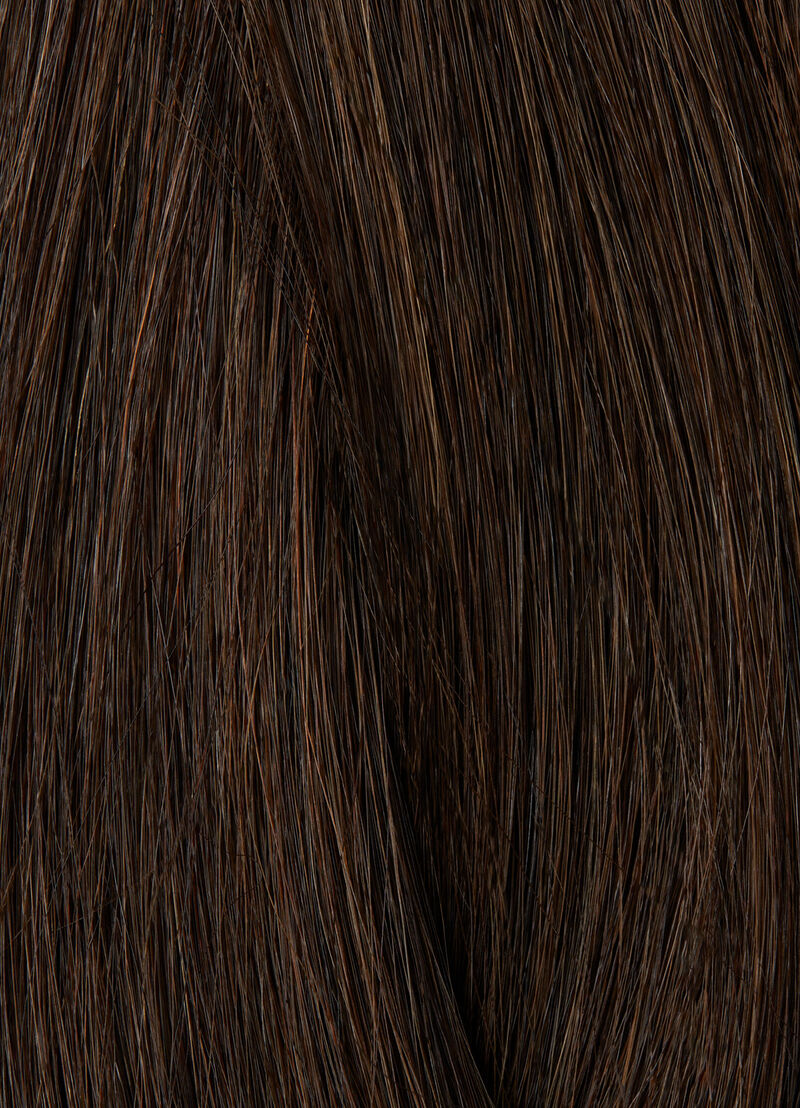 SHOWPONY 3-PIECE WAVY CLIP-IN EXTENSIONS BOX SET 4N MIDNIGHT BROWN image number 0